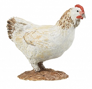 Игровая фигурка – Белая курица (Papo, 51020_papo)